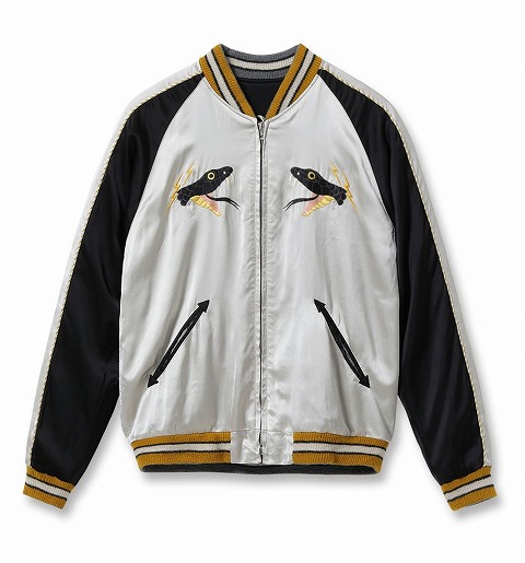 TAILOR TOYO[テーラー東洋] スカジャン TT15808 港商 BLACK SNAKE