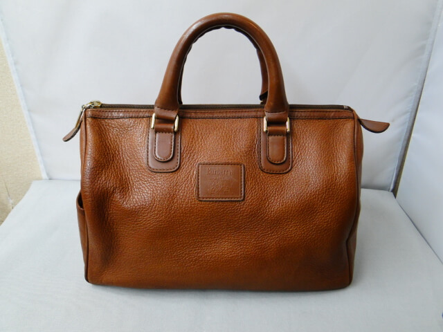 バーバリーズ ヴィンテージ レザーボストンバッグ ☆光明池店