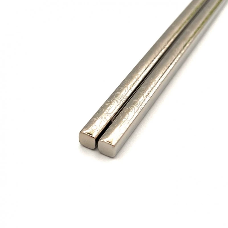 チタン箸 銀流線 つや - お買い物｜日本最大級の箸の通販サイトなら