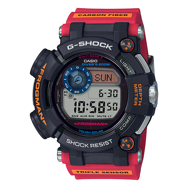 CASIO G-SHOCK フロッグマン ラバー 腕時計 DW-6300 不動 S115868920