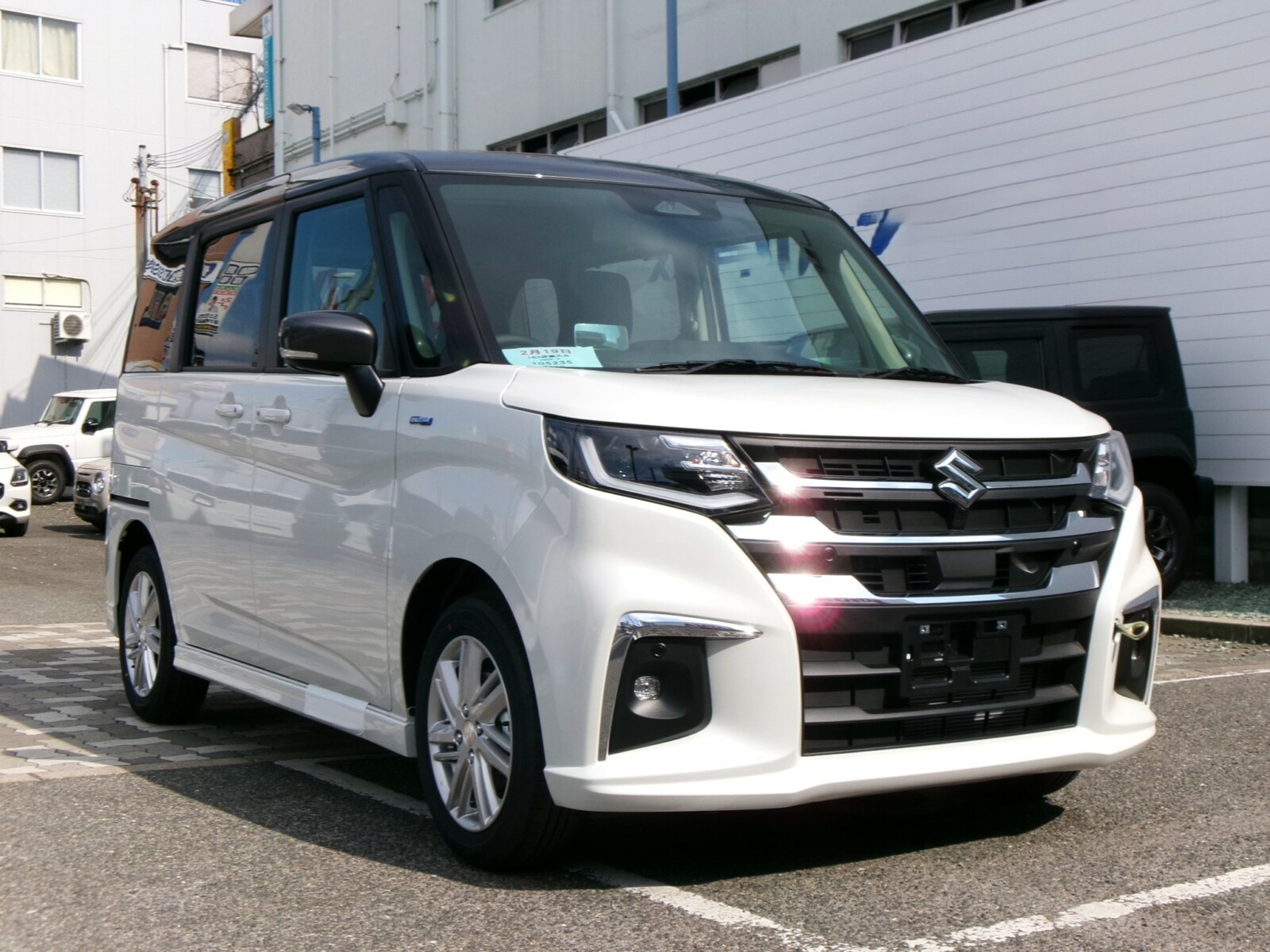 4月27日入庫車【R7年登録】ソリオ ハイブリッドMZ 2トーンルーフ