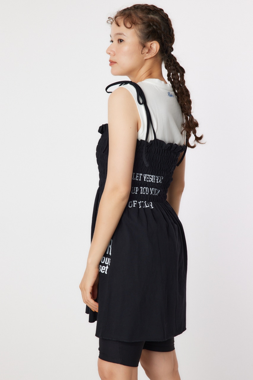 RODEO CROWNS WIDE BOWL | ランダムテキストシャーリングキャミ