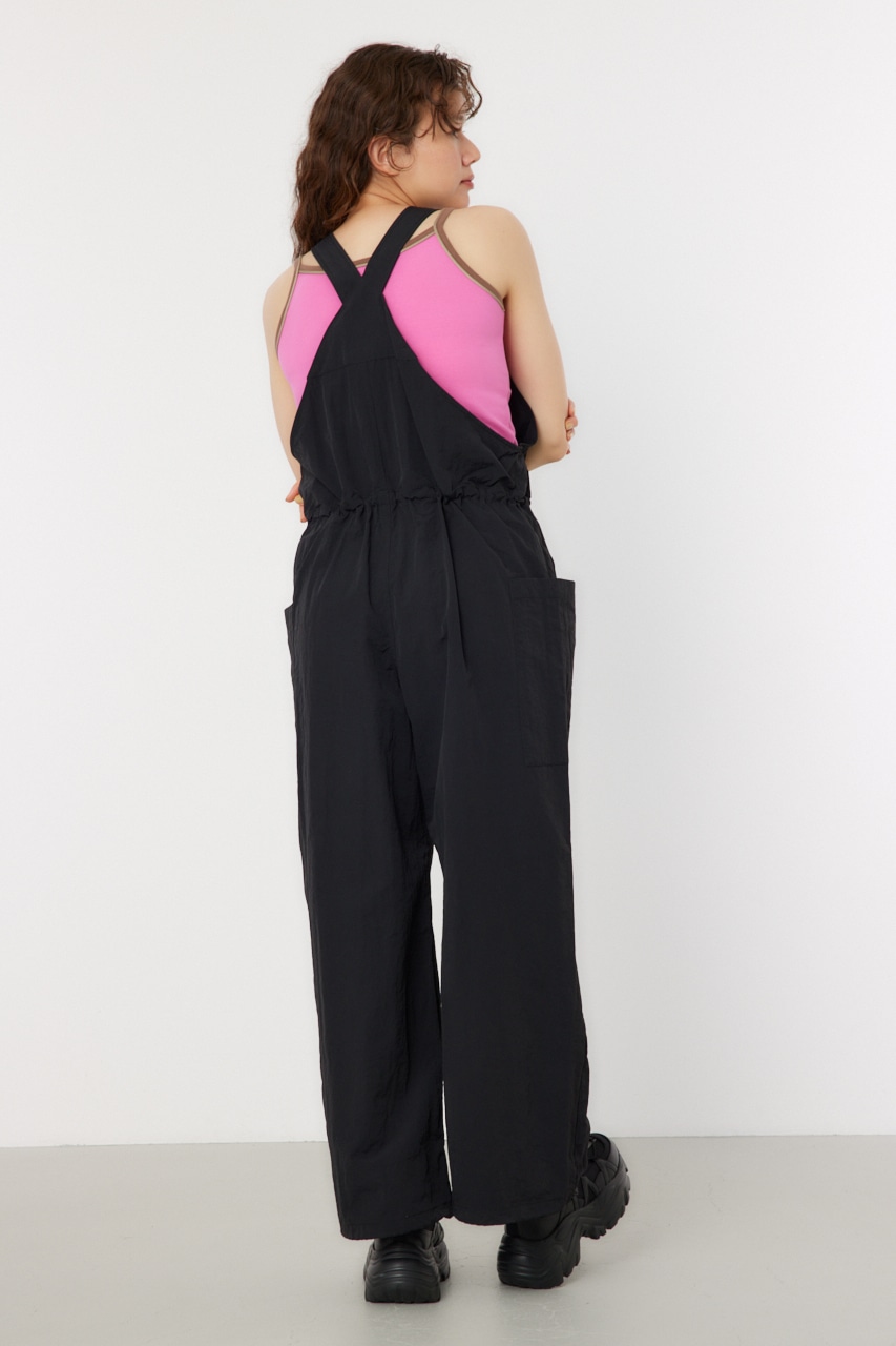 RODEO CROWNS WIDE BOWL | ウエストシャーリング ナイロンサロペット