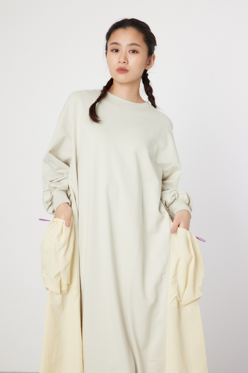 RODEO CROWNS WIDE BOWL | ナイロンドッキングマキシワンピース