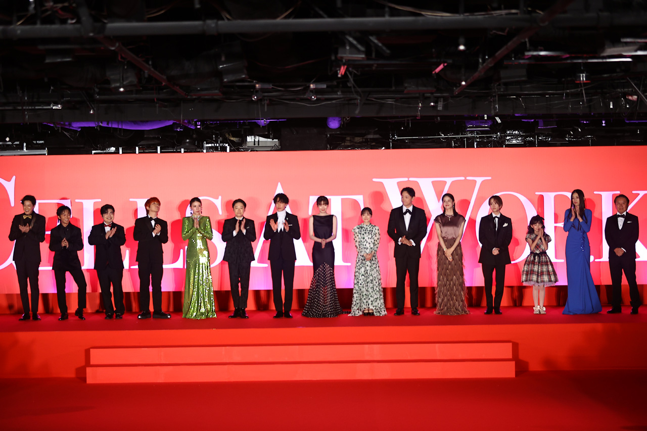 佐藤健、永野芽郁ら15人『はたらく細胞』レッドカーペット華麗に彩る！