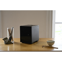 YAMAZEN YJS-CM102-B キューブ型炊飯器 5．5合 ブラック|エディオン