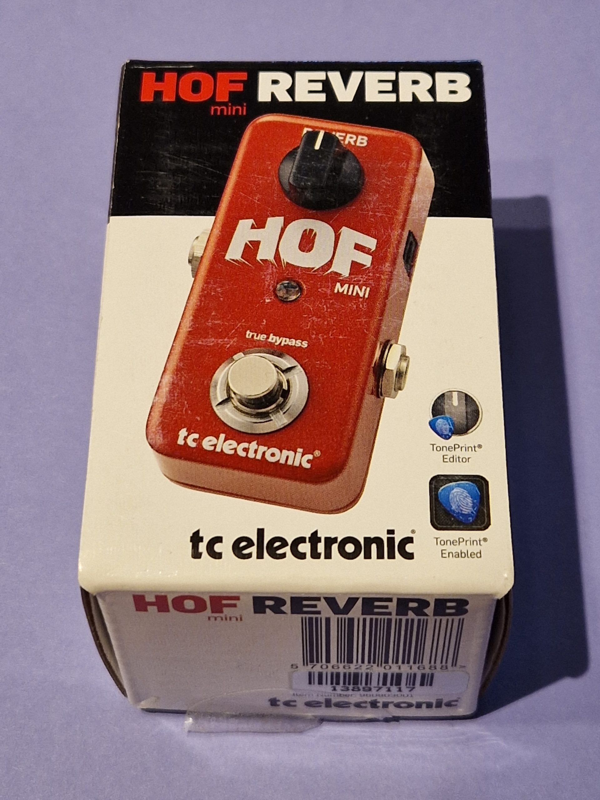 tc electronic Hall of Fame Mini Reverb - Effects Pedals