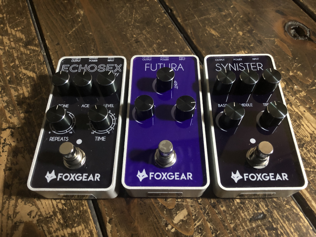 FOXGEAR「SYNISTER」「FUTURA」「ECHOSEX Baby」の3機種をレビュー