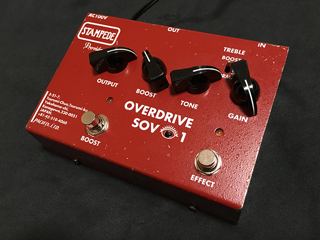 Providence STAMPEDE OVERDRIVE SOV-1」 エフェクターレビュー