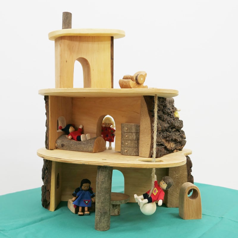 ツリーブロックスと一緒に