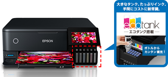 エコタンク搭載モデル EW-M873T 特長｜製品情報｜エプソン