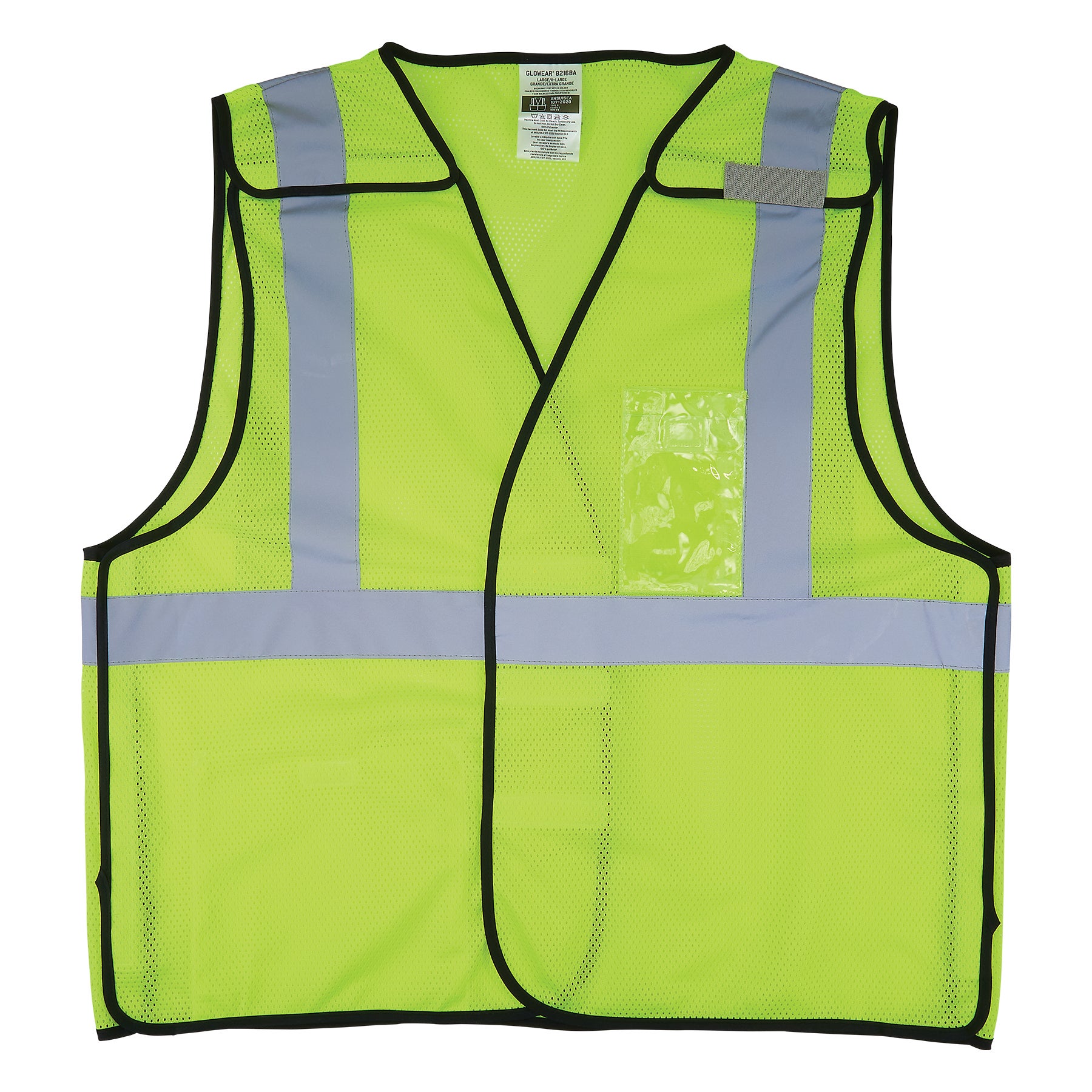 Class 2 Breakaway Hi-Vis Vest w/ ID Badge Holder | Ergodyne