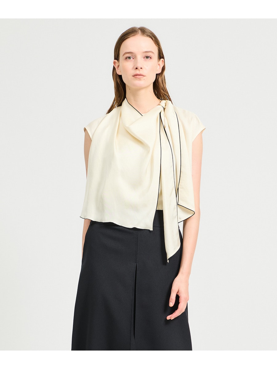 ESTNATION / ツイルボウタイブラウス｜ESTNATION ONLINE STORE