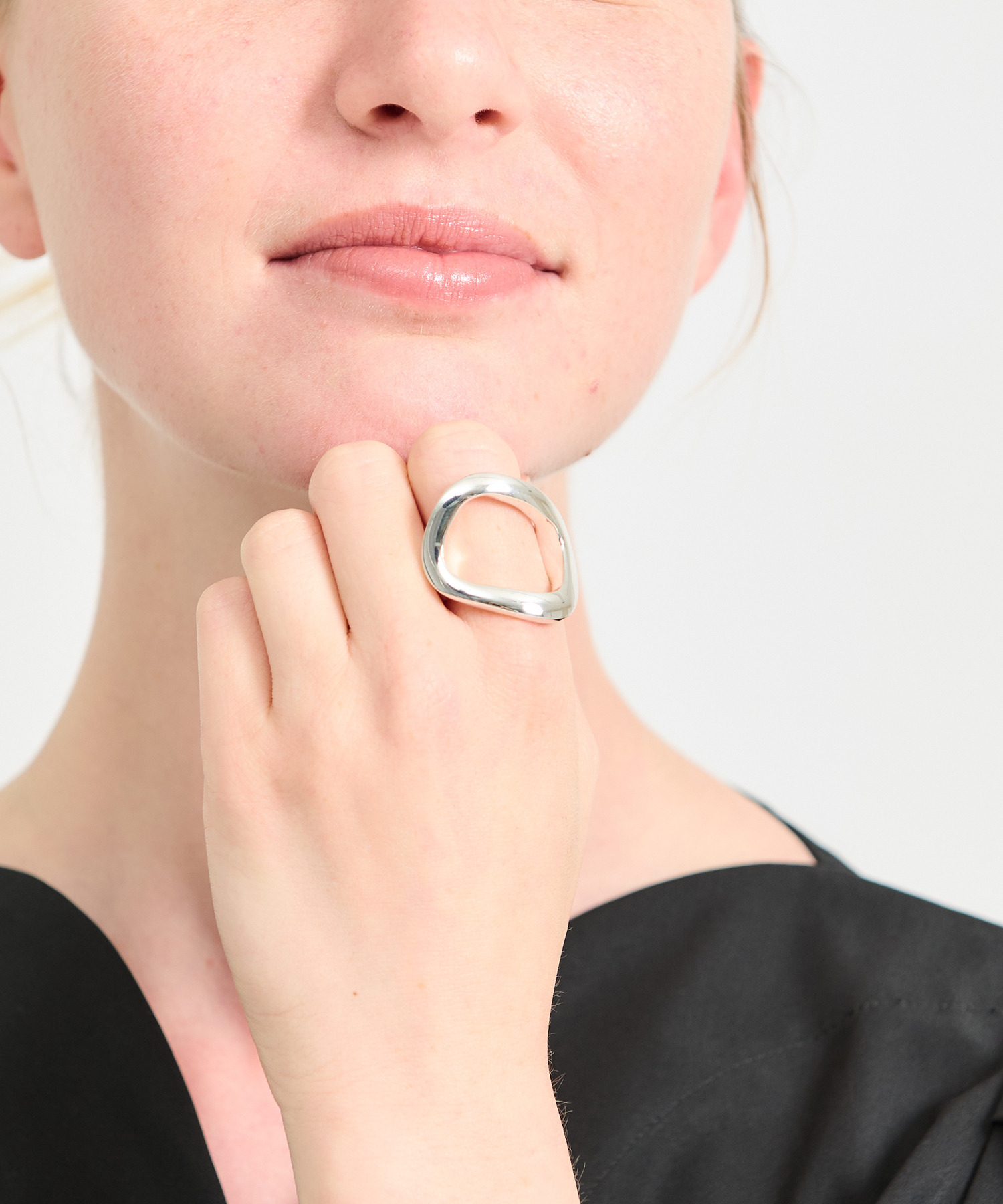 blanc iris / OBLONGUE シルバー リング｜ESTNATION ONLINE STORE