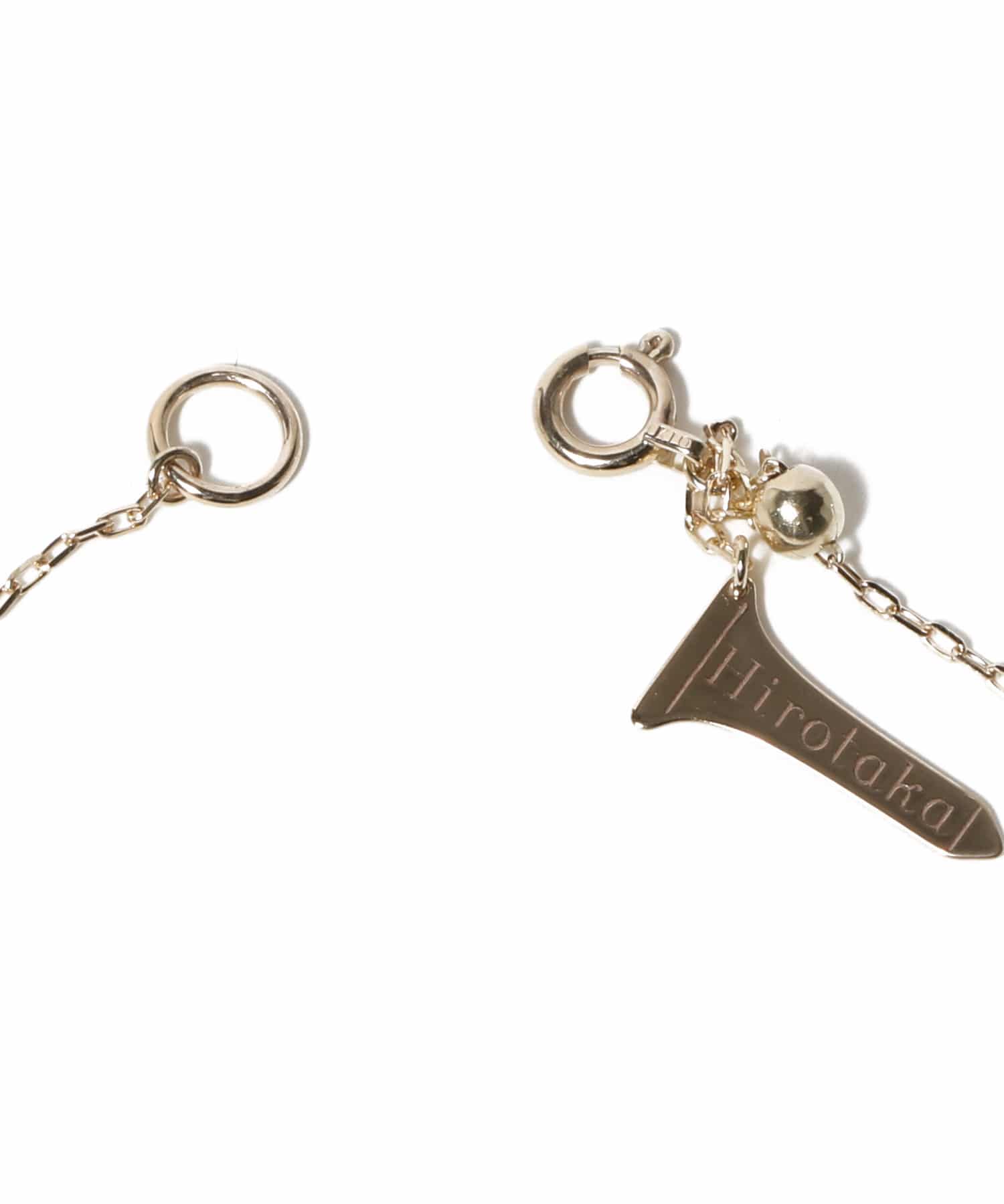 Hirotaka / Gossamer ショートバー ダイヤモンド ブレスレット