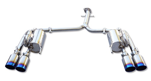 EXART iVSCマフラー マークX G'sリアバンパー用 GRX133/GRX130 | EXART