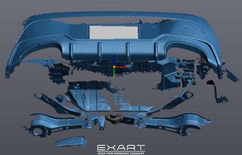 カローラスポーツ ワンオフマフラー製作 | EXART – High Performance