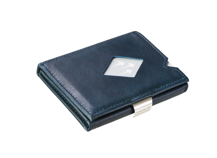 EXENTRI MULTIWALLET (エキセントリ マルチウォレット) ブルー EXM515