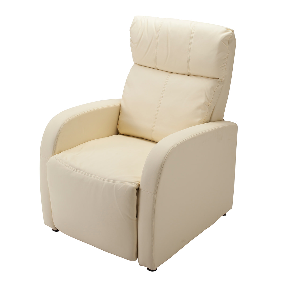 ラウンジチェアDX（レッグレスト連動タイプ）ダークブラウン【幅66cm