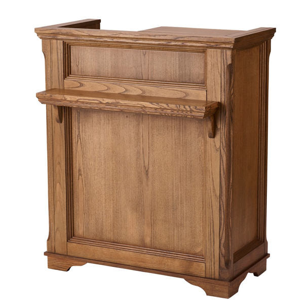 アッシュ材仕様 ナチュラル木目レジカウンターW900 ブラウンの通販