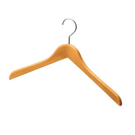 木製ハンガー ヴィンテージブラウン 平型 W38cm(10本セット)の通販