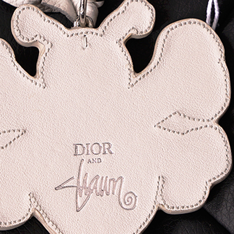 NEW $470 CHRISTIAN DIOR Shawn Stüssy Collab White/Black BEE Stussy