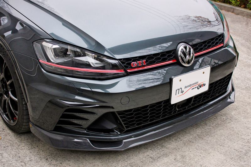 m+ Front Lip Spoiler for VW Golf7 GTI clubsport