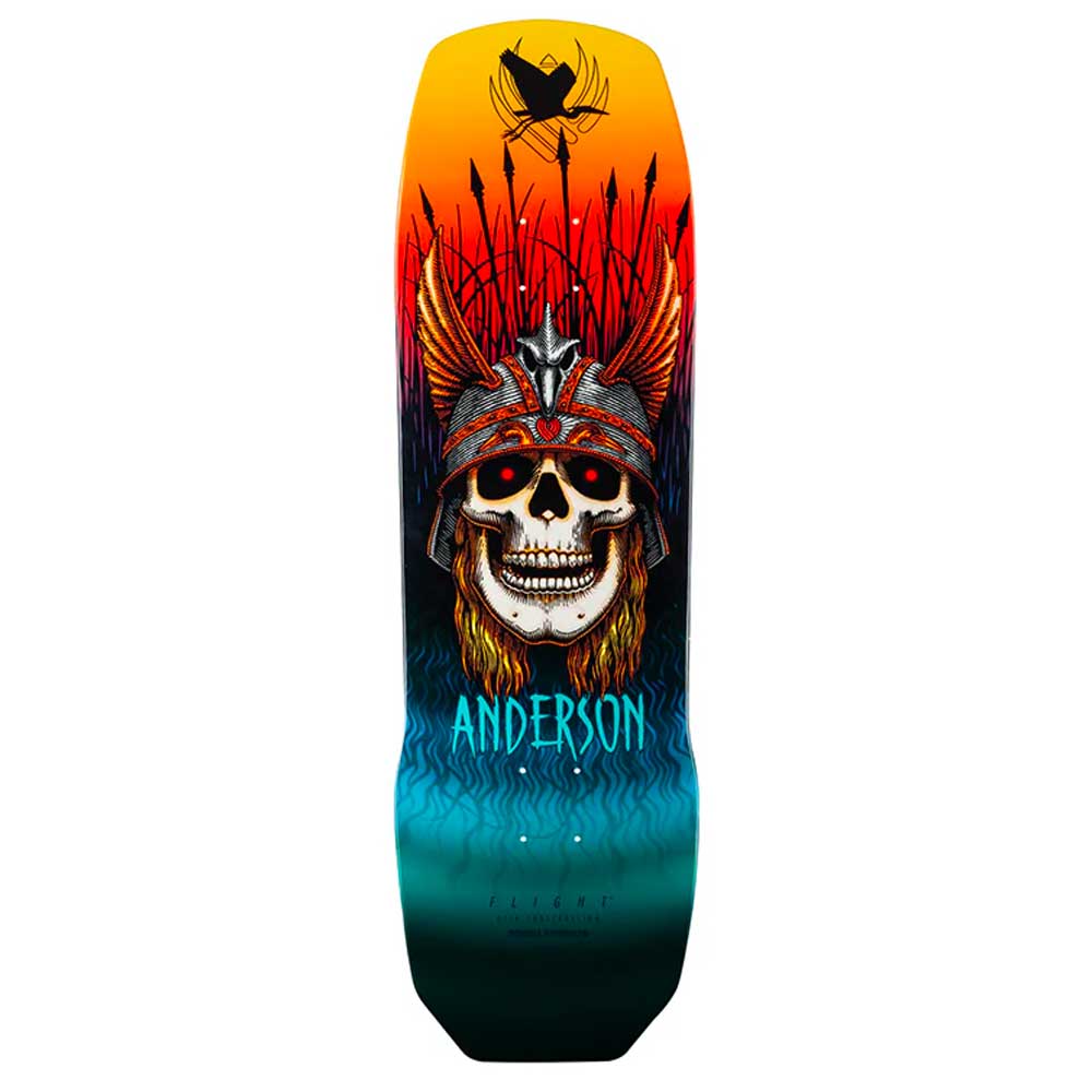 Powell Peralta Andy Anderson Heron Skull Flight Skateboard Deck