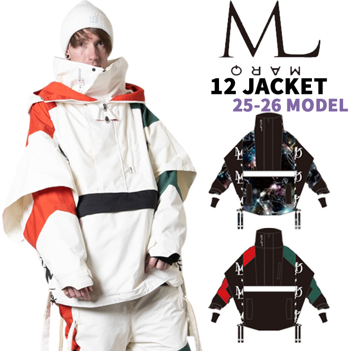 25-26 MARQLEEN 12 JACKET MQ06007 マークリーン スノーボードウェア