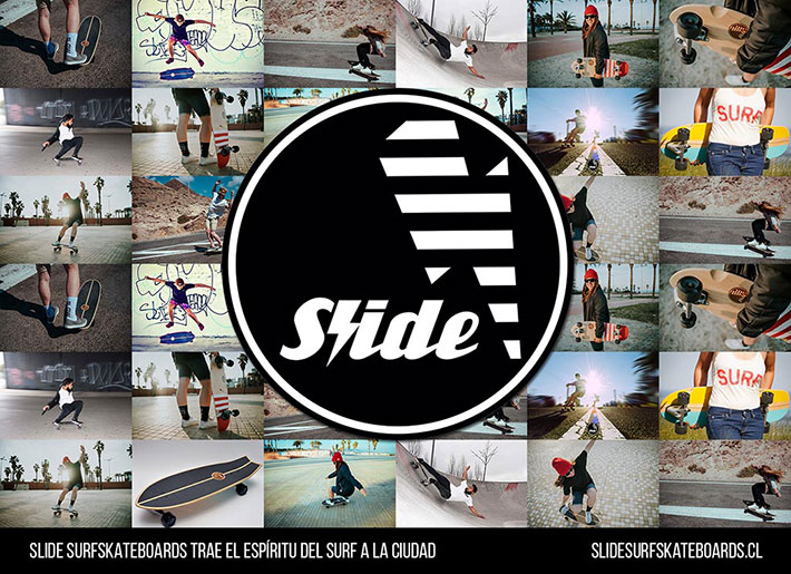 SLIDE サーフスケート スライド FISH MARRJO 32inch サーフスケート