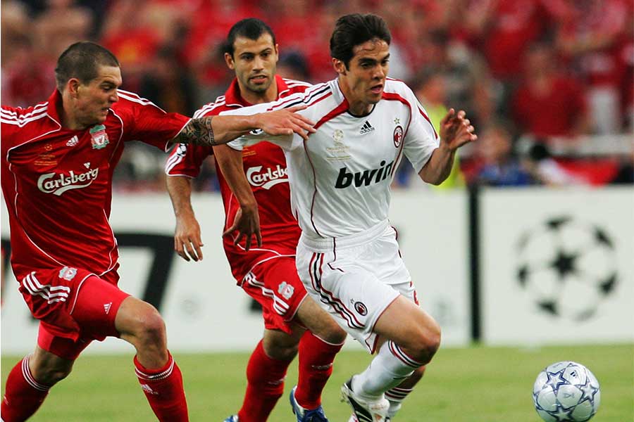 ミラン黄金期のカカ、