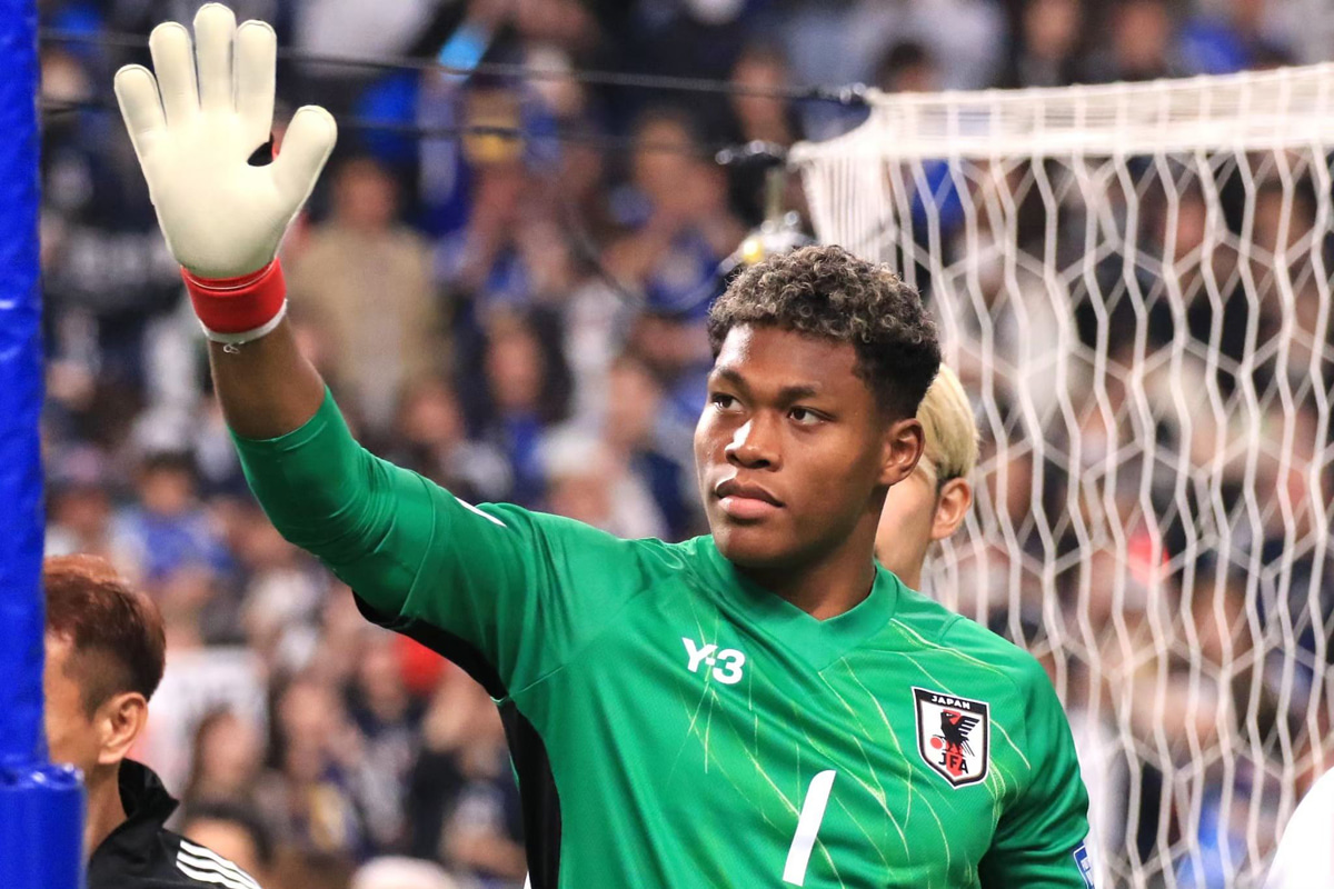 成長がすごい」サッカー日本代表GK鈴木彩艶、約1年で市場価値が5倍に