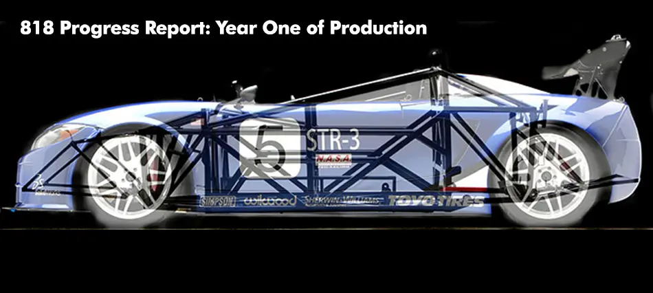 818 Progress Report: Year One of Production - Factory Five Racing