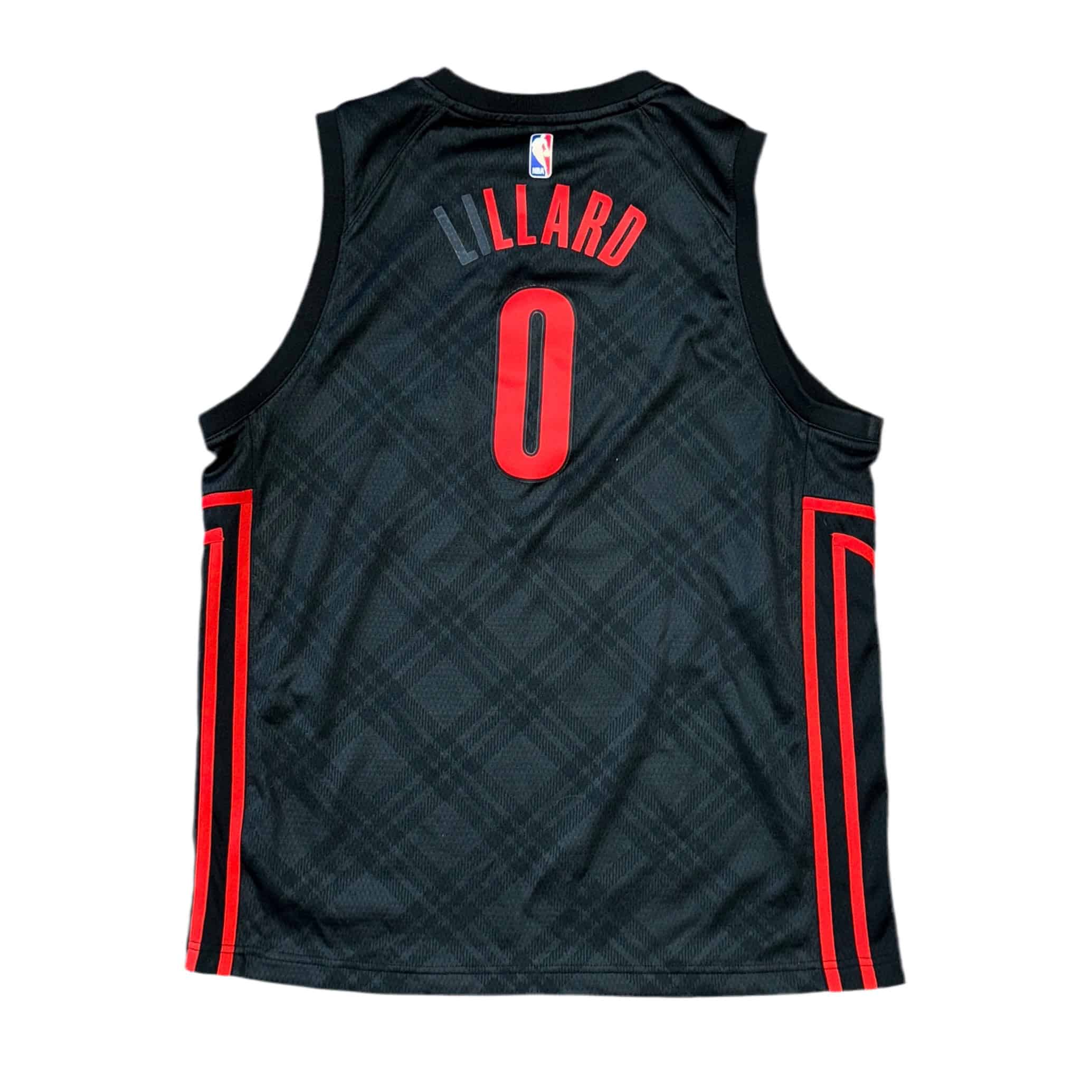 NWT Nike 2019 Portland Trail Blazers Damian Lillard Gray Jersey