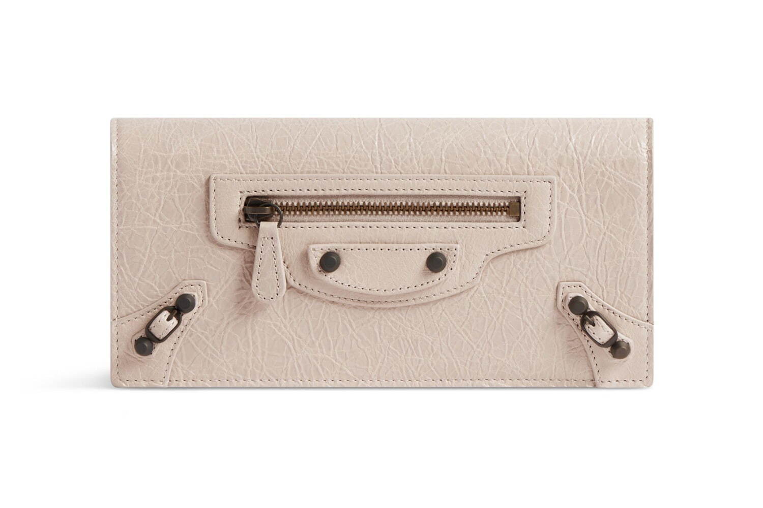 バレンシアガ「ル シティ」レザーグッズ、スタッズ＆ジップを配した