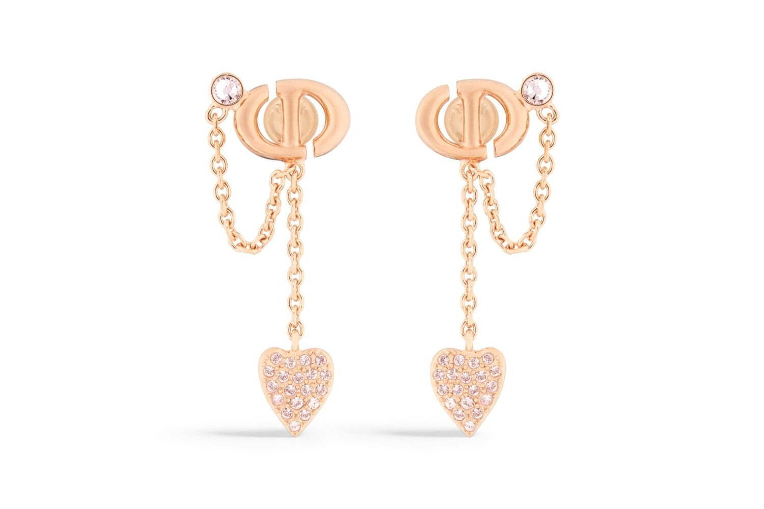 ディオール24年冬ジュエリー「CD ネイビー」クリスタル煌めく“ハート