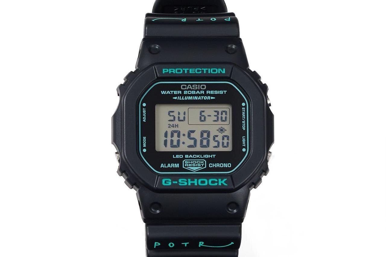 N.ハリウッドとG-SHOCKのコラボウォッチ、サイズ調整が可能なオール