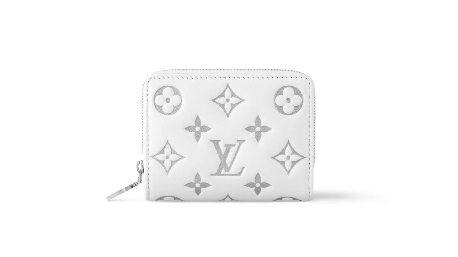 ルイ・ヴィトン“純白レザー”×モノグラム・パターンのウィメンズ財布