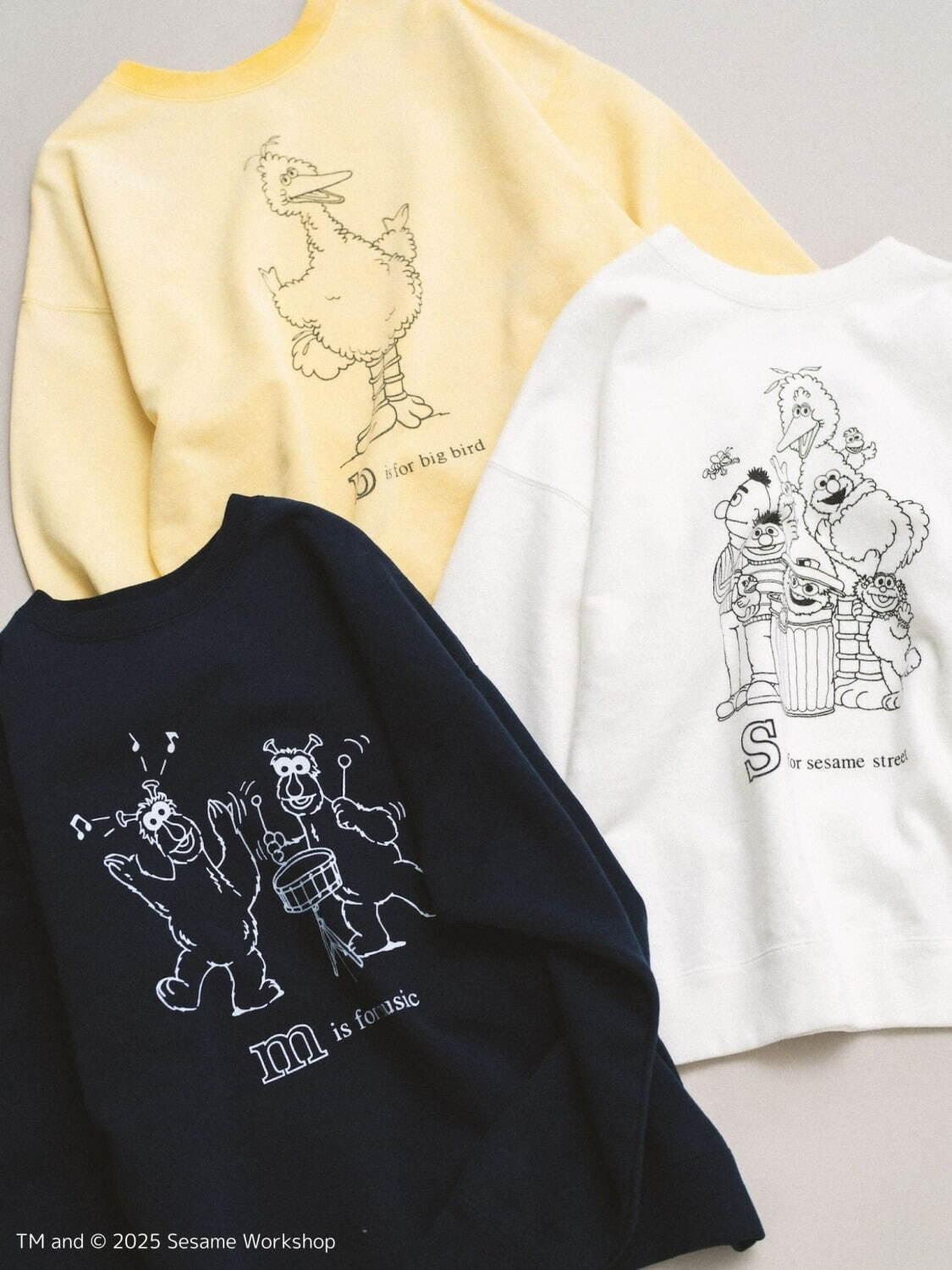 RHC ロンハーマン「セサミストリート」限定スウェット、“古着風”エルモ