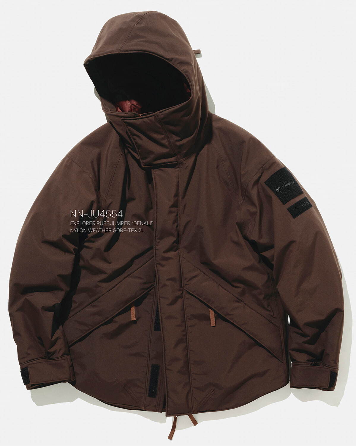 ワイルドシングス×ノンネイティブのゴアテックス中綿ジャケット