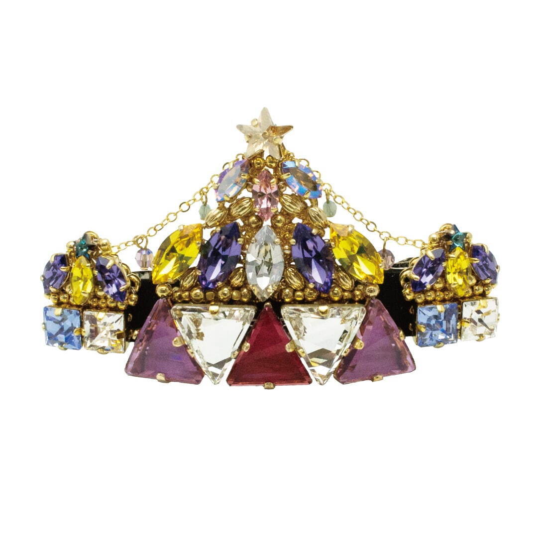 スワロフスキー・クリスタル”輝く「サーカス」着想ヘアアクセサリー