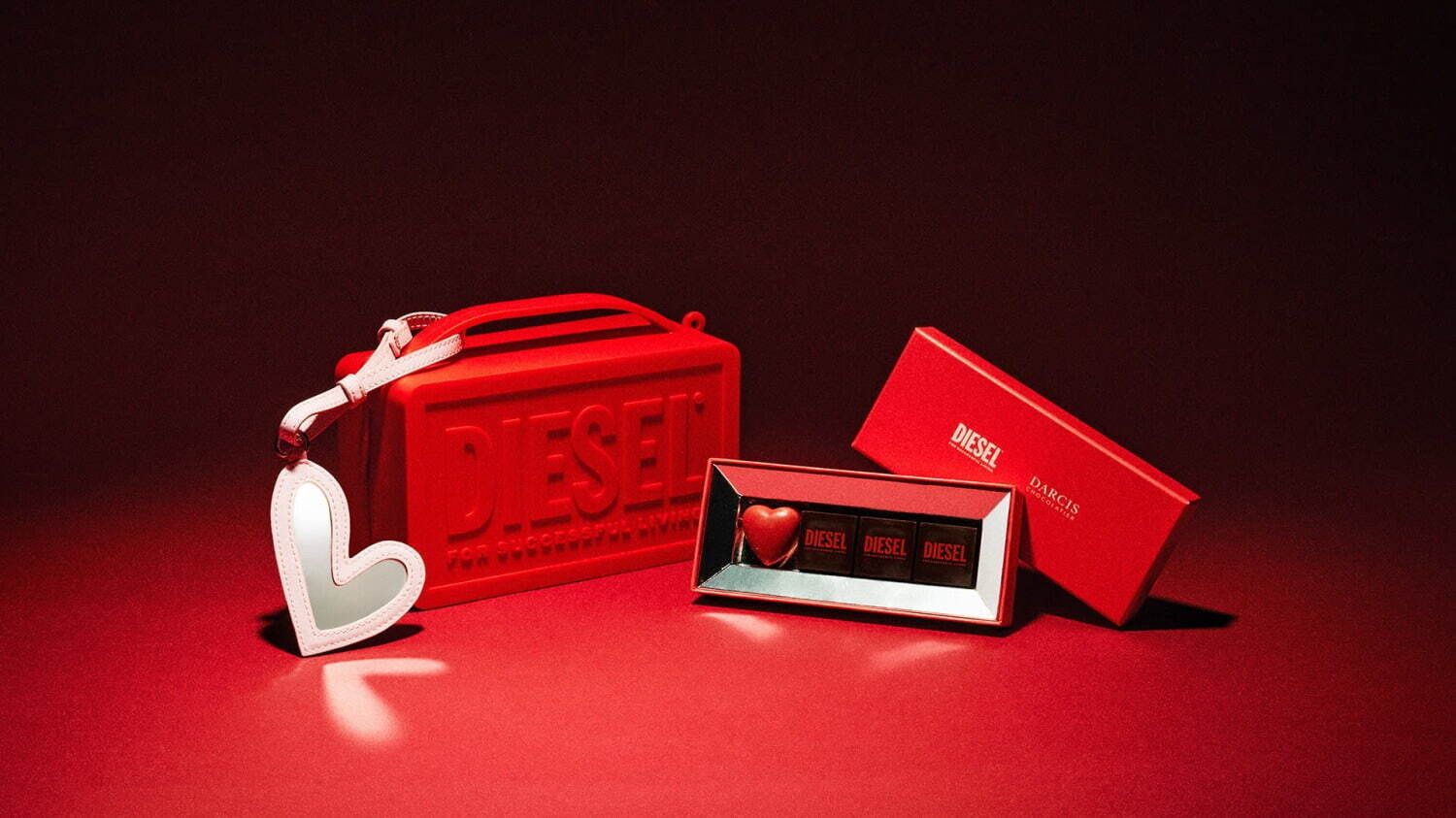 ディーゼル25年バレンタインはベルギー発のチョコレート「ダルシー