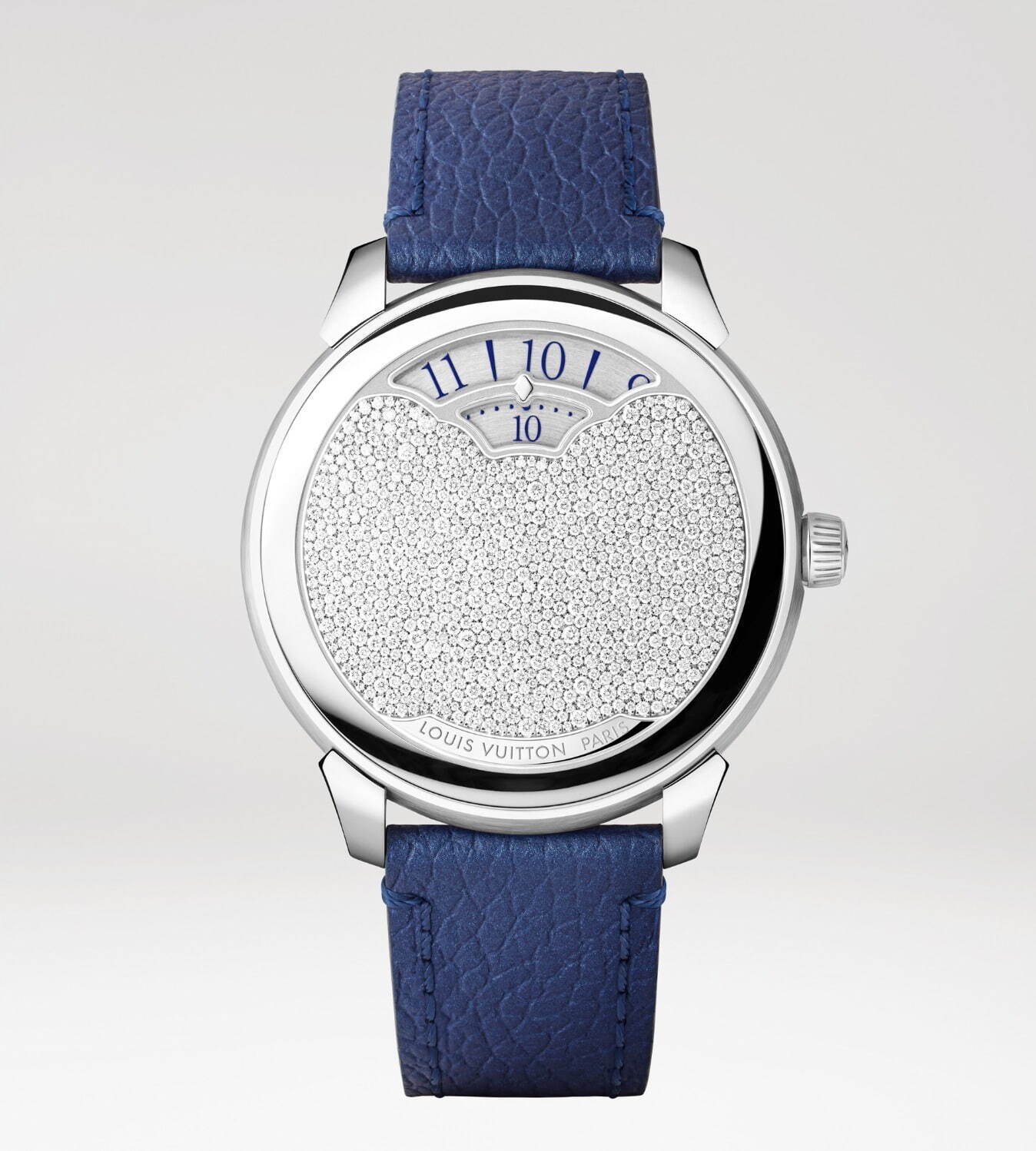 ルイ・ヴィトン25年腕時計「タンブール コンバージェンス」ダイヤルを