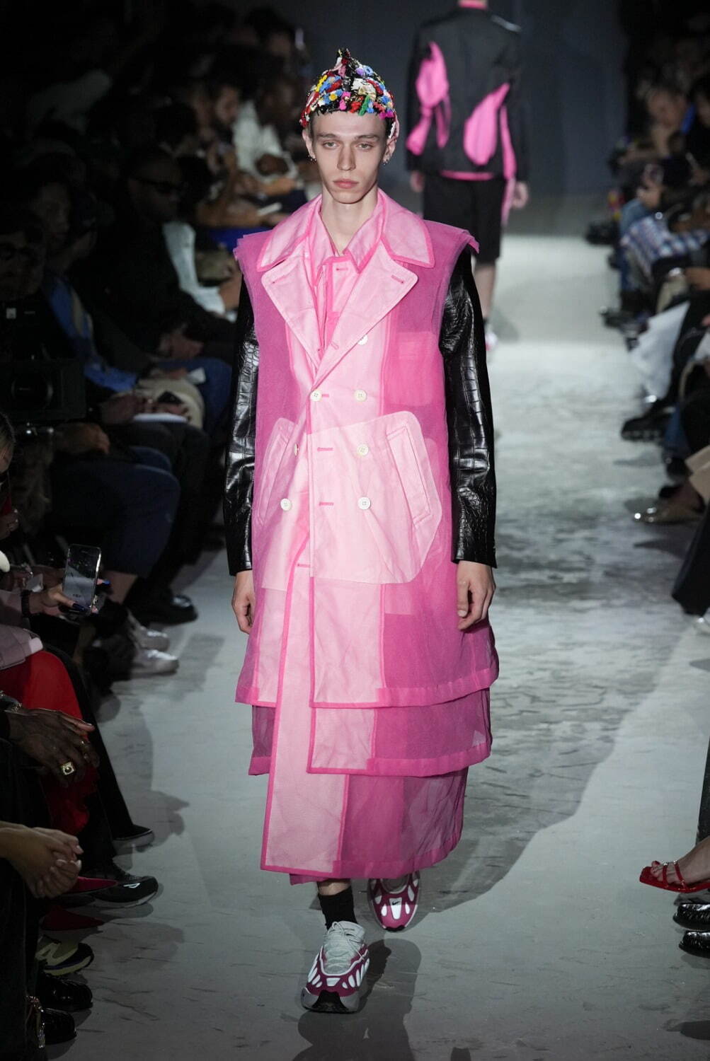 コム デ ギャルソン・オム プリュス 2025年春夏コレクション - 襞