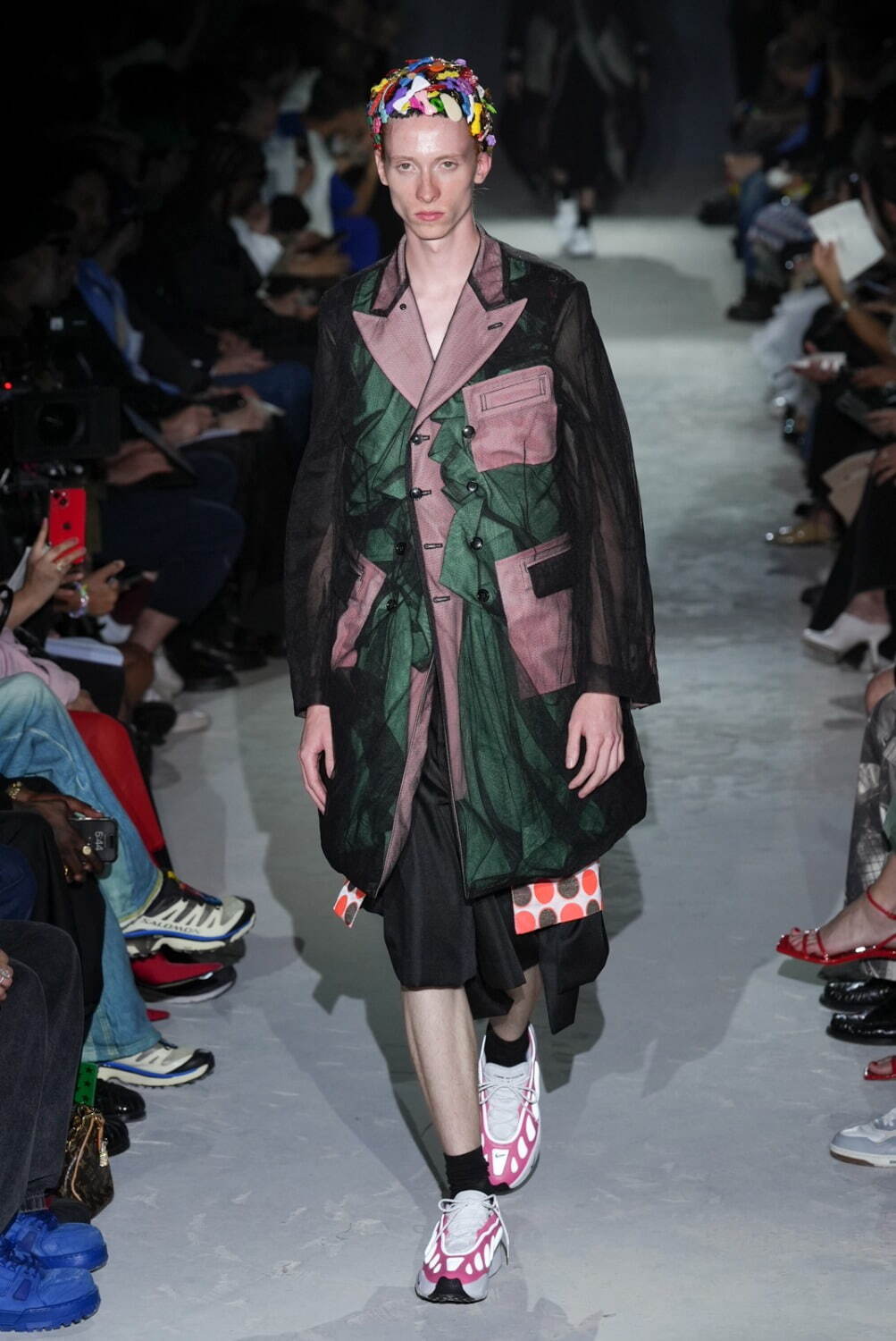 コム デ ギャルソン・オム プリュス 2025年春夏コレクション - 襞