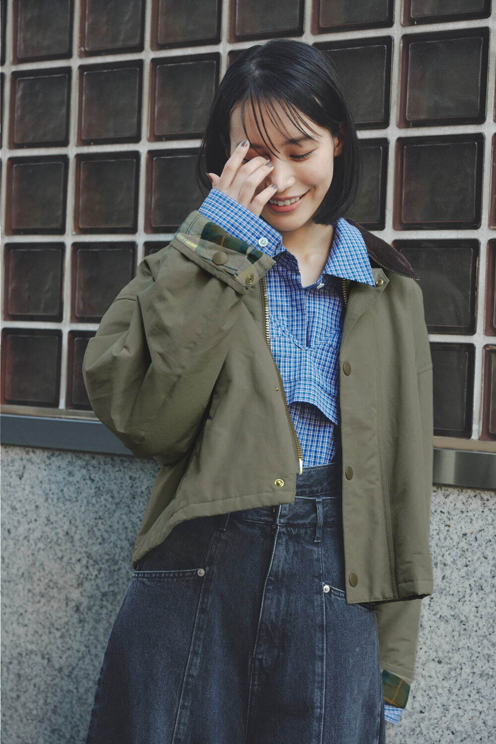 バブアーのフレイ アイディー限定「ビデイル」ジャケット、柔らか