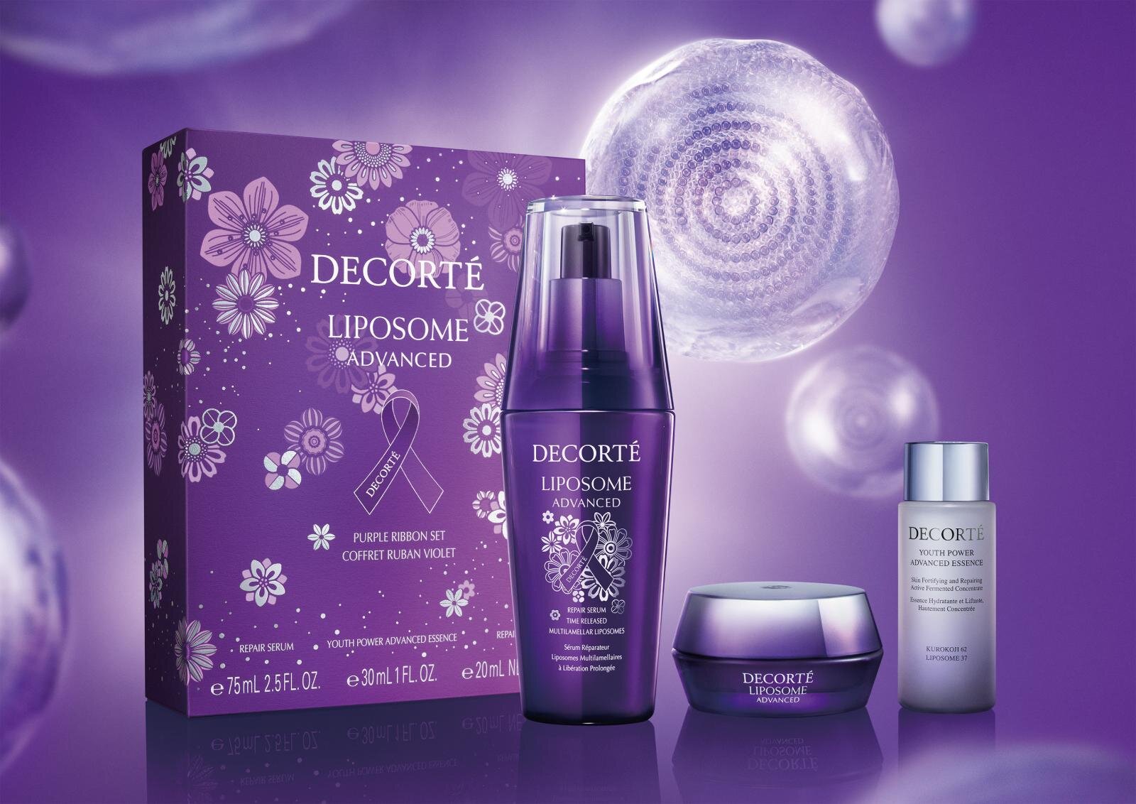 コスメデコルテ25年クリスマスコフレ、人気No.1美容液「リポソーム