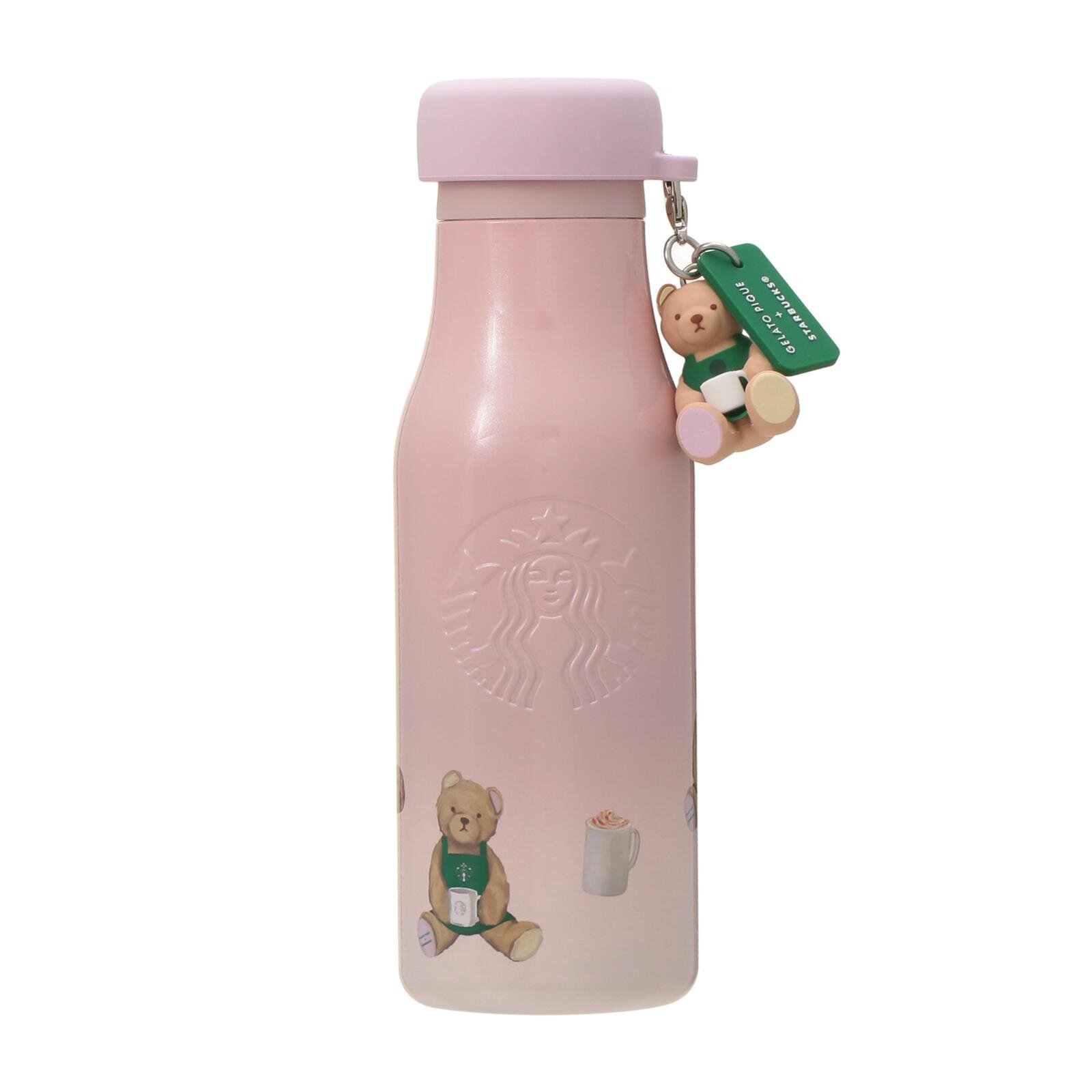 スターバックス×ジェラート ピケ、淡いミントグリーンボーダーのコラボ