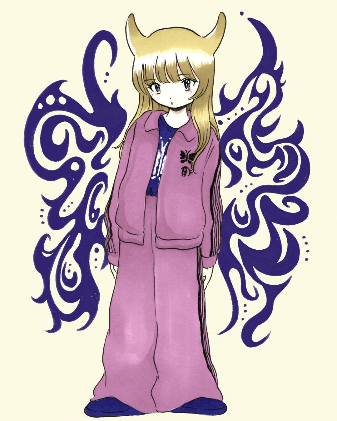 ニードルズ×田中かえ“瞳と蝶”モチーフのシャツやトラックジャケット