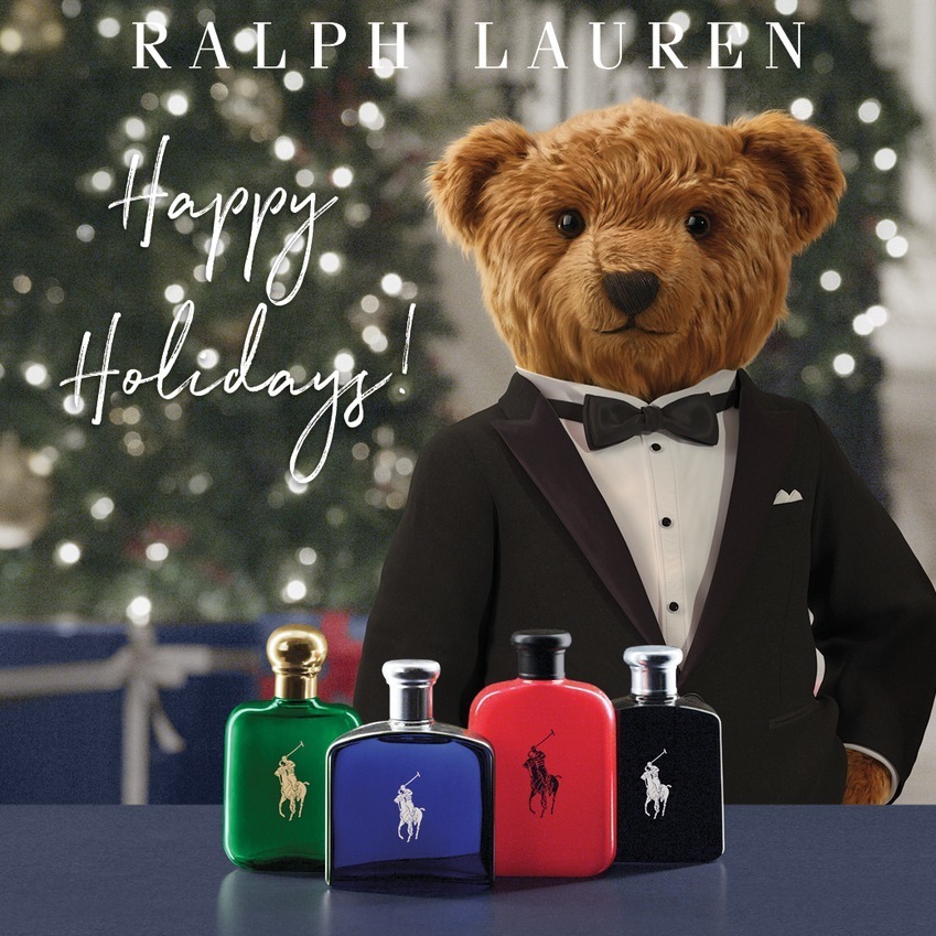 ラルフ ローレンのクリスマスコフレ、カラフルメンズフレグランス